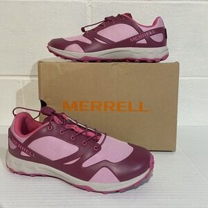 NEW Merrell Women/Girl Altalight Low WP Outdoor Trail‎ Hiking Shoe 7W Brick/Pink